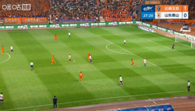 泰山队半场被玉昆三球击溃 防守失误暴露备战隐