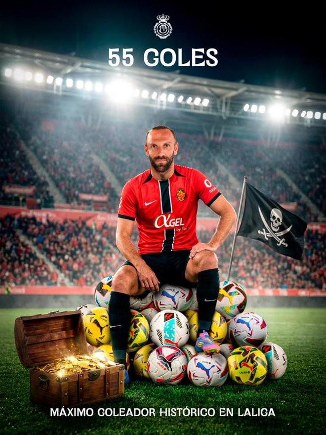 穆里奇三分钟双响助马略卡逆转巴列卡诺 刷新队